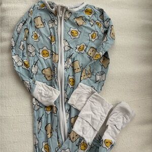 Little Sleepies zippy. blue breakfast buddies